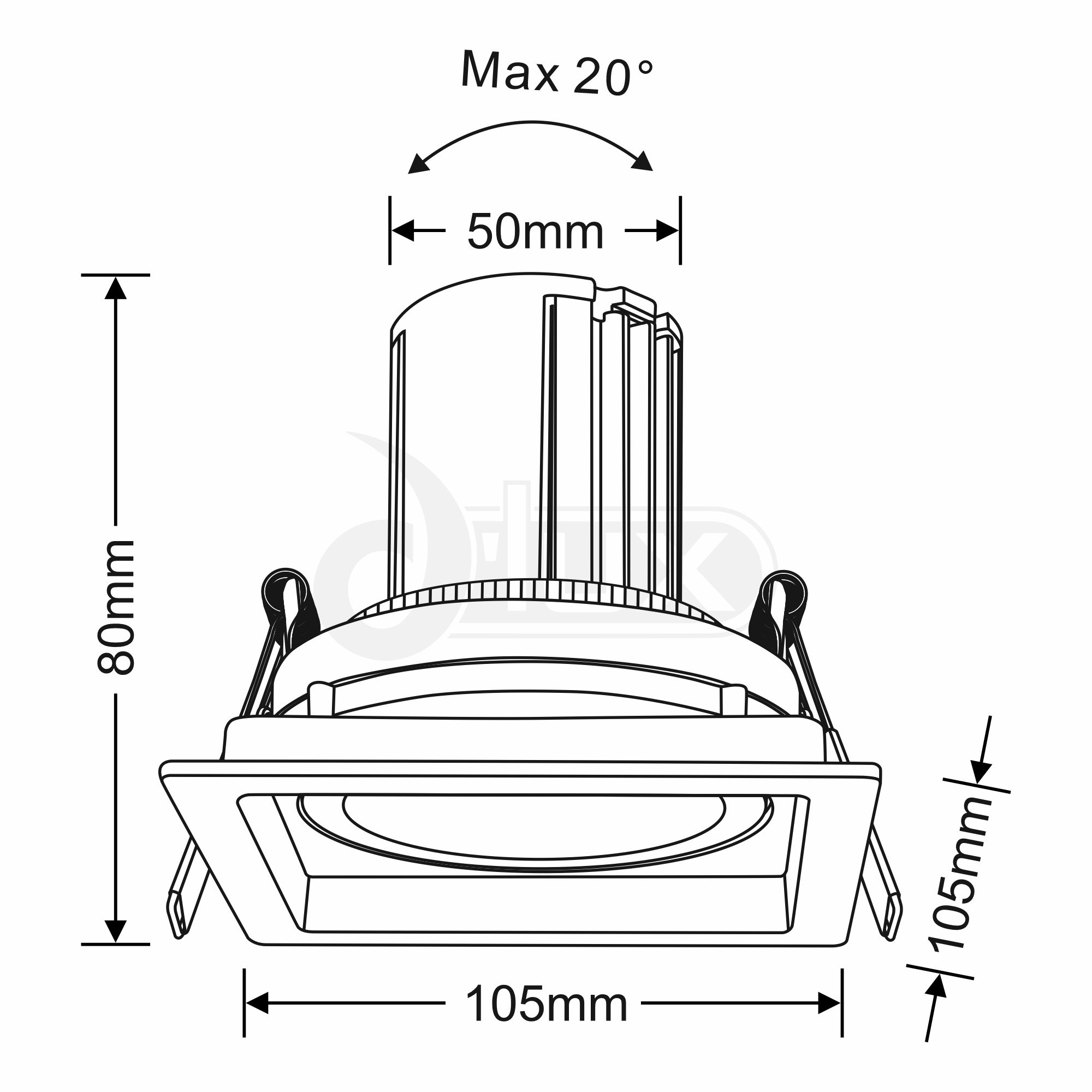 Bezz 9 Recessed Ceiling Luminaires Dlux Round Recess Ceiling
